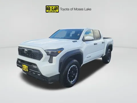 White 2025 Toyota Tacoma Hybrid TRD Off Road Hybrid for sale in Moses Lake, WA