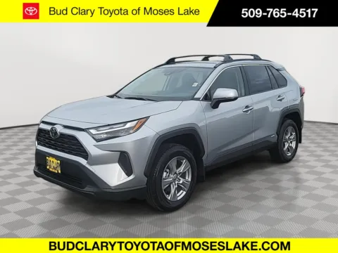 Silver 2025 Toyota RAV4 Hybrid XLE for sale in Moses Lake, WA