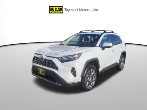 White 2025 Toyota RAV4 Limited for sale in Moses Lake, WA