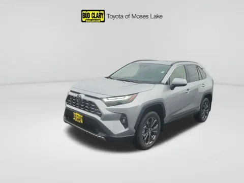 Silver 2025 Toyota RAV4 Hybrid Limited for sale in Moses Lake, WA