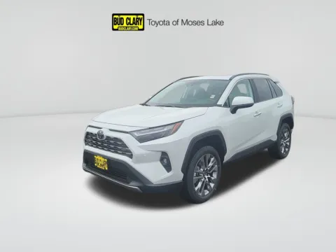 White 2025 Toyota RAV4 Limited for sale in Moses Lake, WA
