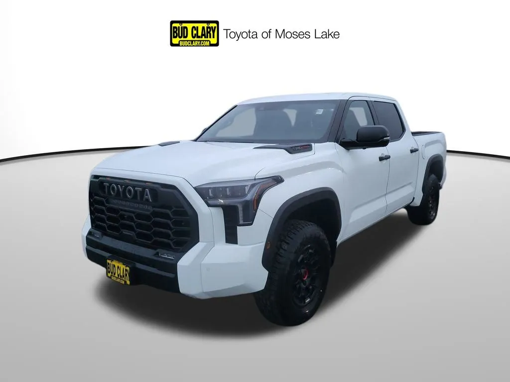 White 2026 Toyota Tundra Hybrid TRD Pro for sale in Moses Lake, WA