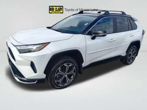 White 2025 Toyota RAV4 Plug-In Hybrid XSE for sale in Moses Lake, WA