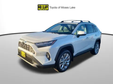 White 2025 Toyota RAV4 Limited for sale in Moses Lake, WA