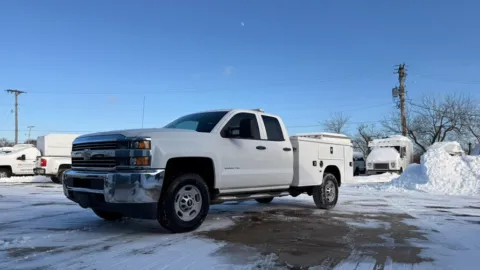 White 2017 Chevrolet Silverado 2500HD 4WD Double Cab 158.1" Work Truck for sale in Dayton, OH
