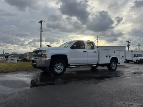White 2017 Chevrolet Silverado 2500HD 4WD Double Cab 158.1" Work Truck for sale in Dayton, OH