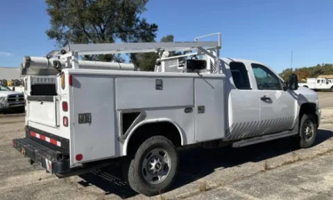 Another view of 2012 Chevrolet Silverado 2500HD 4WD Ext Cab 158.2" Work Truck for sale in Dayton, OH at Dayton Work Trucks