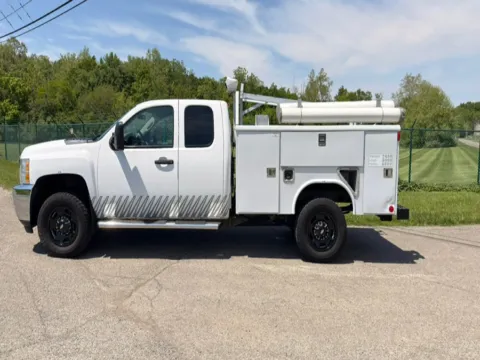 Photos of 2012 Chevrolet Silverado 2500HD 4WD Ext Cab 158.2" Work Truck for sale in Dayton, OH at Dayton Work Trucks