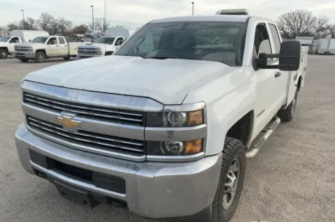 White 2017 Chevrolet Silverado 2500HD 4WD Double Cab 158.1" Work Truck for sale in Dayton, OH