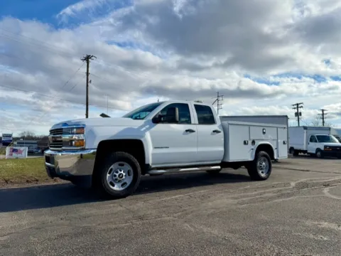 White 2017 Chevrolet Silverado 2500HD 4WD Double Cab 158.1" Work Truck for sale in Dayton, OH