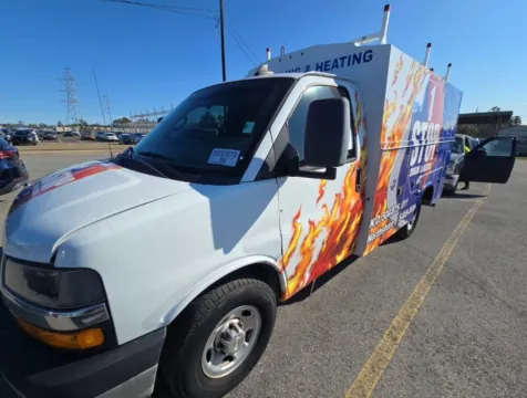 White 2020 Chevrolet Express Commercial Cutaway 3500 Van 139" for sale in Dayton, OH