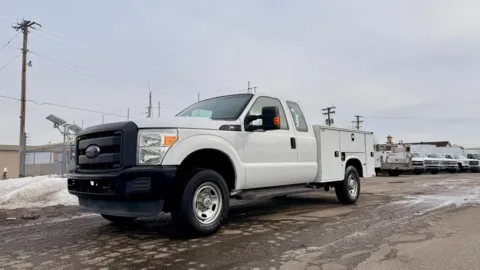 White 2015 Ford Super Duty F-250 SRW 4WD SuperCab 158" XLT for sale in Dayton, OH