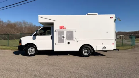 Another view of 2009 GMC Savana Cutaway RWD 3500 139" WB Work Van for sale in Dayton, OH at Dayton Work Trucks