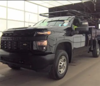 Black 2021 Chevrolet Silverado 2500HD 4WD Double Cab 162" Work Truck for sale in Dayton, OH