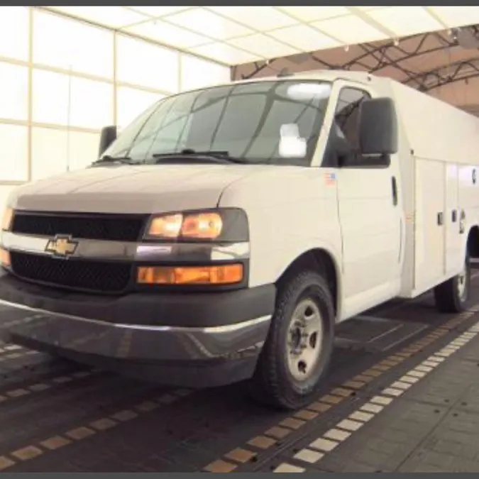 White 2019 Chevrolet Express Commercial Cutaway 3500 Van 139" for sale in Dayton, OH