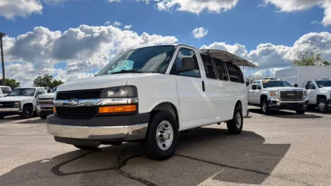 White 2016 Chevrolet Express Cargo Van RWD 3500 135" for sale in Dayton, OH