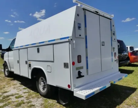 Another view of 2020 Chevrolet Express Commercial Cutaway 3500 Van 139" for sale in Dayton, OH at Dayton Work Trucks