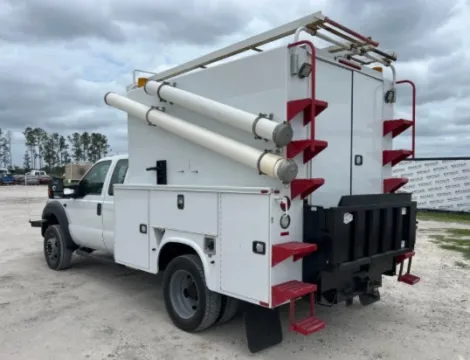 Another view of 2016 Ford Super Duty F-550 DRW 2WD SuperCab 162" WB 60" CA XLT for sale in Dayton, OH at Dayton Work Trucks