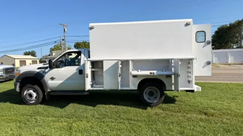 Another view of 2015 Ford Super Duty F-550 DRW 2WD Reg Cab 165" WB 84" CA XL for sale in Dayton, OH at Dayton Work Trucks