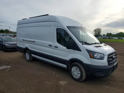 White 2020 Ford Transit Cargo Van T-250 148" EL Hi Rf 9070 GVWR RWD for sale in Dayton, OH