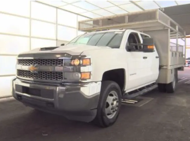 White 2019 Chevrolet Silverado 3500 HD CC 4WD Crew Cab 171.5" WB, 59.06" CA WT for sale in Dayton, OH