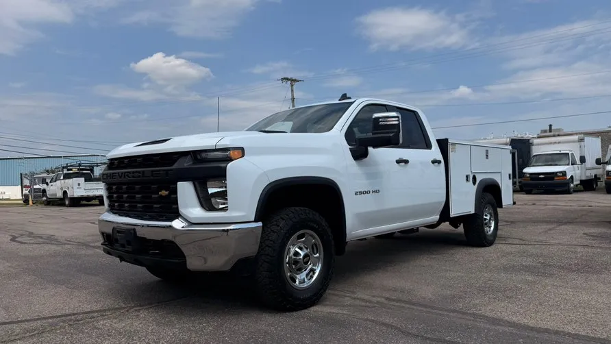 White 2022 Chevrolet Silverado 2500 HD 4WD Double Cab 162" Work Truck for sale in Dayton, OH