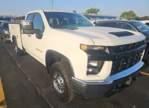 White 2022 Chevrolet Silverado 2500 HD 4WD Double Cab 162" Work Truck for sale in Dayton, OH