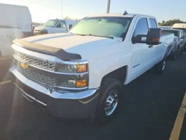 White 2019 Chevrolet Silverado 2500 HD 4WD Double Cab 158.1" Work Truck for sale in Dayton, OH