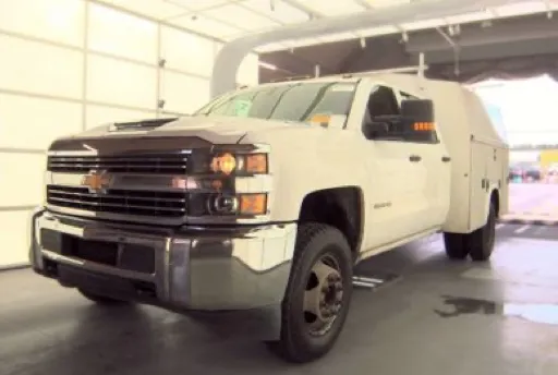 White 2017 Chevrolet Silverado 3500 HD 2WD Crew Cab 171.5" WB, 59.06" CA WT for sale in Dayton, OH