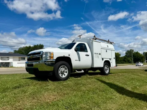 White 2012 Chevrolet Silverado 3500HD 2WD Reg Cab 133.7" Work Truck for sale in Dayton, OH
