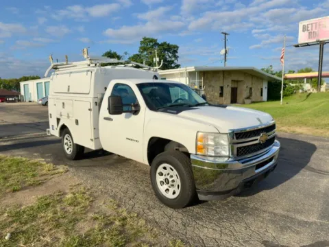White 2012 Chevrolet Silverado 2500HD 2WD Reg Cab 133.7" Work Truck for sale in Dayton, OH