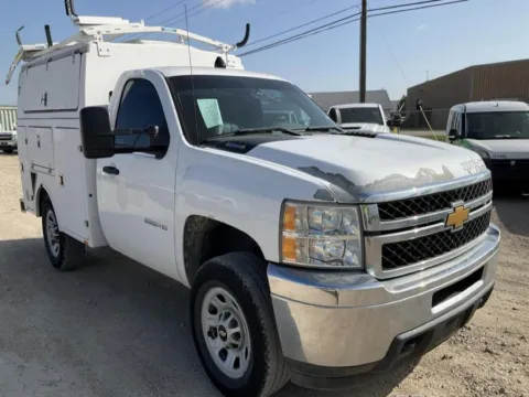 White 2012 Chevrolet Silverado 2500HD 2WD Reg Cab 133.7" Work Truck for sale in Dayton, OH