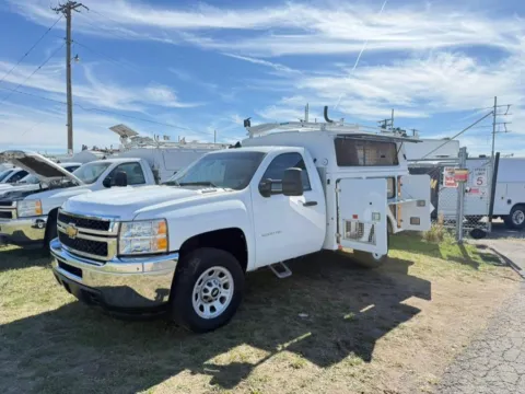 White 2012 Chevrolet Silverado 2500HD 2WD Reg Cab 133.7" Work Truck for sale in Dayton, OH