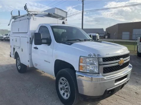 White 2012 Chevrolet Silverado 2500HD 2WD Reg Cab 133.7" Work Truck for sale in Dayton, OH