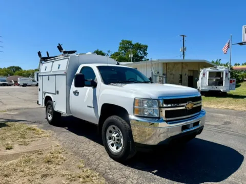 White 2012 Chevrolet Silverado 2500HD 2WD Reg Cab 133.7" Work Truck for sale in Dayton, OH