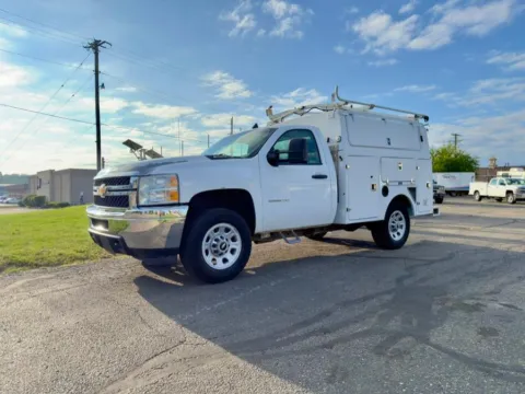 White 2012 Chevrolet Silverado 2500HD 2WD Reg Cab 133.7" Work Truck for sale in Dayton, OH