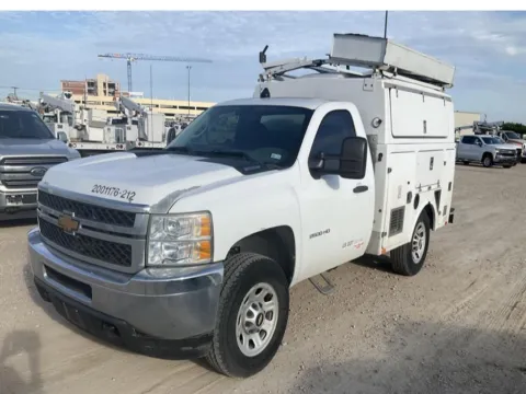 White 2012 Chevrolet Silverado 2500HD 2WD Reg Cab 133.7" Work Truck for sale in Dayton, OH