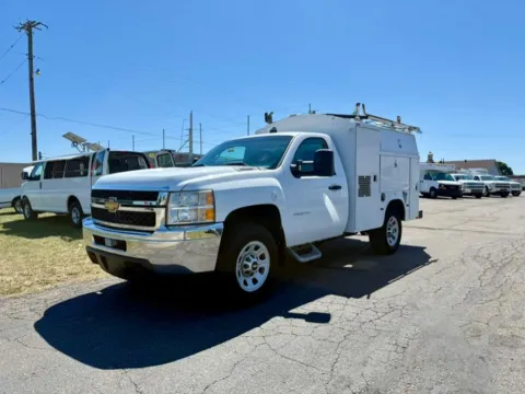 White 2012 Chevrolet Silverado 3500HD 2WD Reg Cab 133.7" Work Truck for sale in Dayton, OH