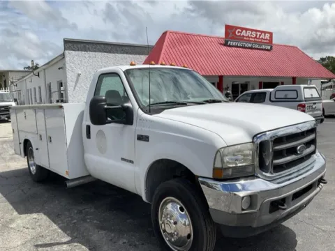 Photos of 2002 Ford Super Duty F-450 DRW Reg Cab 165" WB 84" CA XL for sale in Dayton, OH at Dayton Work Trucks