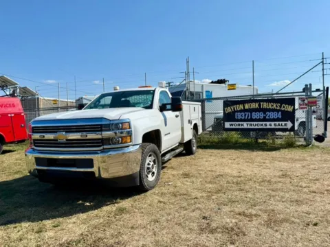 White 2017 Chevrolet Silverado 2500HD 4WD Reg Cab 133.6" Work Truck for sale in Dayton, OH