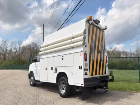 Another view of 2018 GMC Savana Commercial Cutaway 3500 Van 139" for sale in Dayton, OH at Dayton Work Trucks