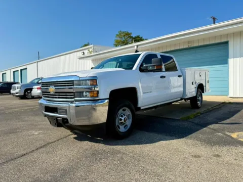 White 2016 Chevrolet Silverado 2500HD 2WD Crew Cab 167.7" Work Truck for sale in Dayton, OH
