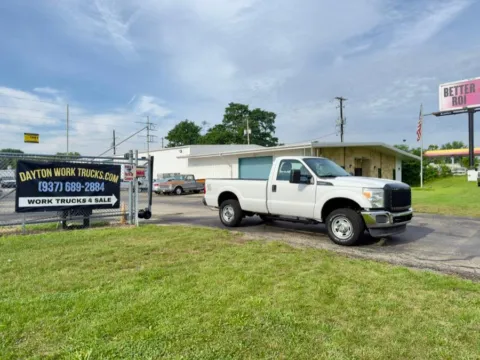 White 2014 Ford Super Duty F-250 SRW 4WD Reg Cab 137" XL for sale in Dayton, OH