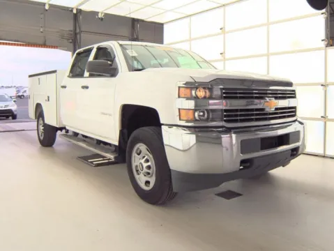 White 2018 Chevrolet Silverado 2500HD 4WD Crew Cab 153.7" Work Truck for sale in Dayton, OH