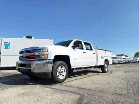 White 2018 Chevrolet Silverado 2500HD 4WD Crew Cab 153.7" Work Truck for sale in Dayton, OH