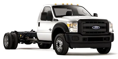 White 2012 Ford Super Duty F-550 DRW 2WD Reg Cab 141" WB 60" CA XLT for sale in Dayton, OH