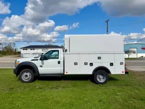 Photos of 2012 Ford Super Duty F-550 DRW 2WD Reg Cab 141" WB 60" CA XLT for sale in Dayton, OH at Dayton Work Trucks