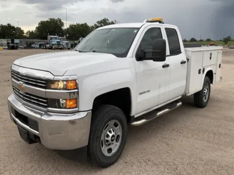 White 2017 Chevrolet Silverado 2500HD 2WD Double Cab 158.1" Work Truck for sale in Dayton, OH