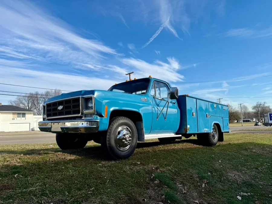 Blue 1979 Chevrolet C30 Utility Body for sale in Dayton, OH