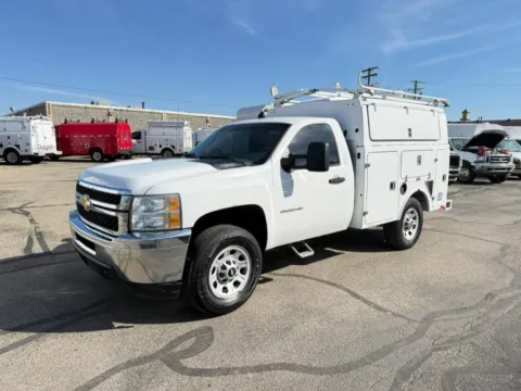 White 2012 Chevrolet Silverado 2500HD 2WD Reg Cab 133.7" Work Truck for sale in Dayton, OH